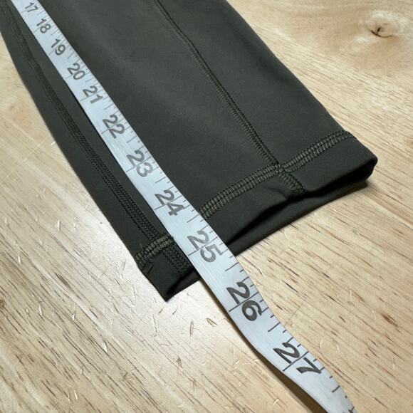 Lululemon Invigorate High-Rise Tight 25" Dark Olive Women's Size 6 EUC - Picture 9 of 9